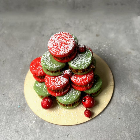 Limited-Edition Holiday Cookie Alfajores Christmas Tree
